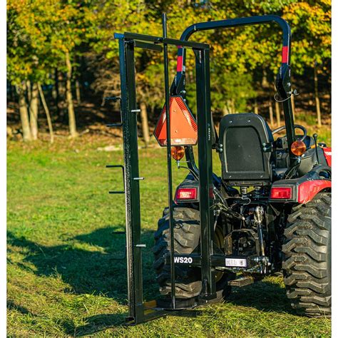 skid steer wire fence stretcher|3 point hitch fence unroller.